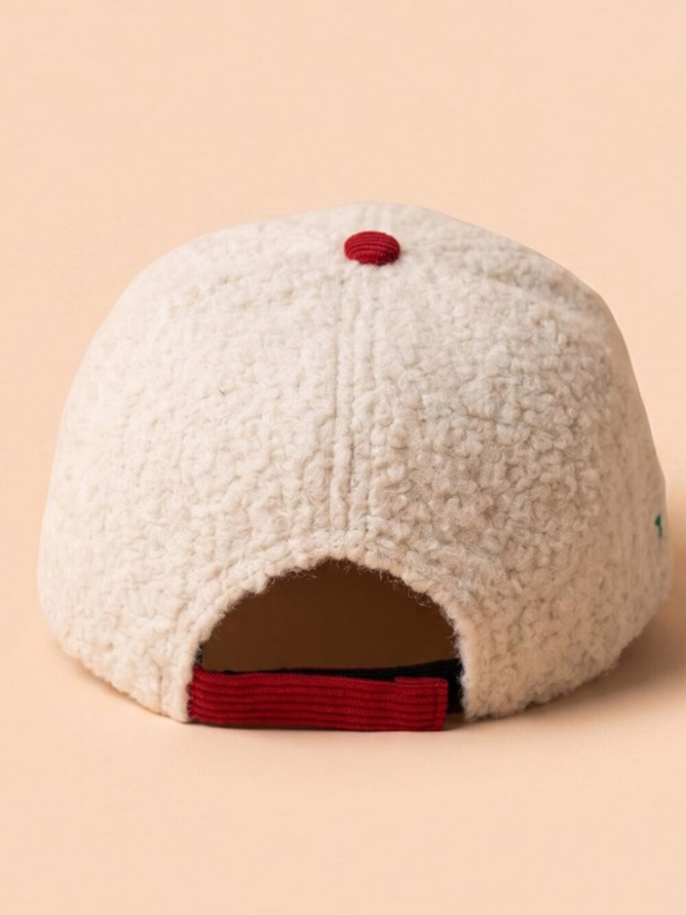 Holiday Fuzzy Corduroy Baseball Caps - Picture 9 of 9